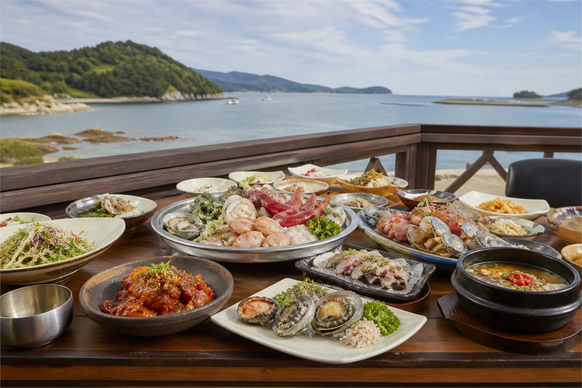 경남 맛집 경남 거제시 하청면 횟집